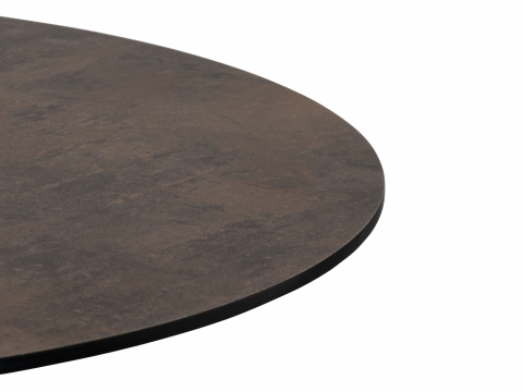 COCO Maison Brest Bartisch Stone Rust Schwarz 80cm