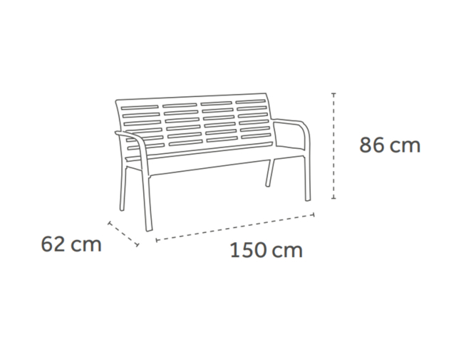 Creador Marta 3-Sitzer-Bank