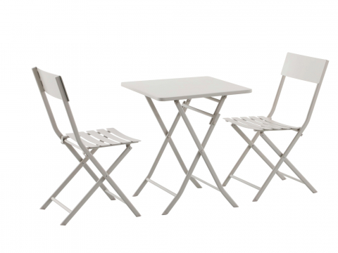 MWH Lido Bistro Set Taupe