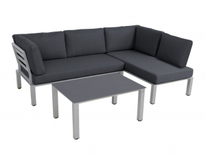 Lounge-Set Silber