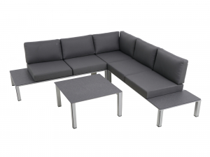 Lounge-Set Silber