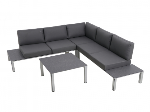 MWH Kedline Lounge-Set Silber