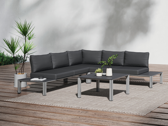 MWH Kedline Lounge-Set Silber