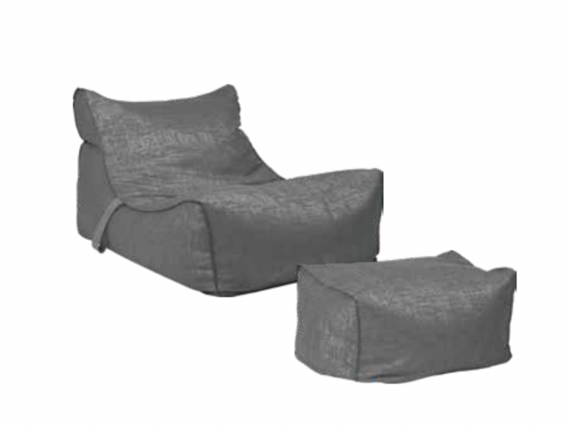 Stern Matti Chill-Sessel Set Dunkelgrau