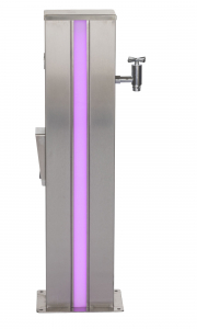 Ideal Multifunktionsstele mit Steckdose,LED Beleuchtung und Piezo Schalter