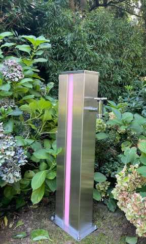 Ideal Multifunktionsstele mit Steckdose,LED Beleuchtung und Piezo Schalter