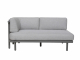 Apple Bee Maui Sofa rechts 155cm Taupe