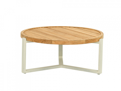 Apple Bee Monaco Kaffeetisch Oyster Teak 75x34cm