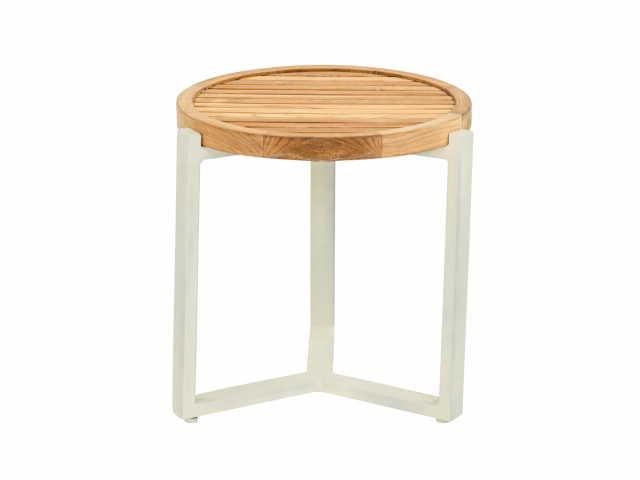 Apple Bee Monaco Kaffeetisch Oyster Teak 45x48cm