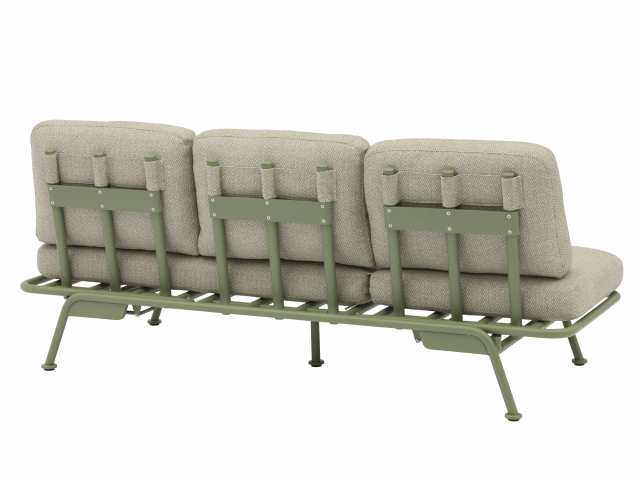 Zebra Somerset 3-Sitzer Sofa sage