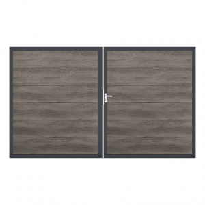 Groja BasicLine Nova Doppeltor DIN Links Sonderbreite H:180cm Monument Oak DB703 Groja BasicLine Nova Doppeltor DIN Links Sonderbreite H:180cm Monument Oak DB703