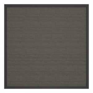 GroJa BasicLine Nova Grey Ash Cut-anthrazit 180x180cm