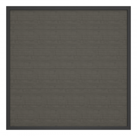 GroJa BasicLine Nova Grey Ash Cut-anthrazit 180x180cm 4250260978878