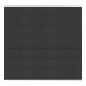 Osmo Multi Fence Elegance B Grundelement 180x180 cm Anthrazit Leiste Silber Osmo Multi Fence Elegance B Grundelement 180x180 cm Anthrazit Leiste Silber