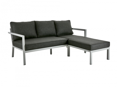 Brafab Delia Diwan Loungesofa, Hellgrau